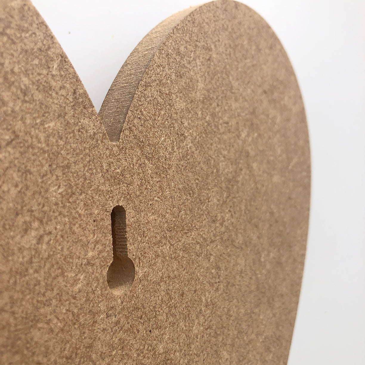 12mm MDF Heart Blank, Wall Art No.4
