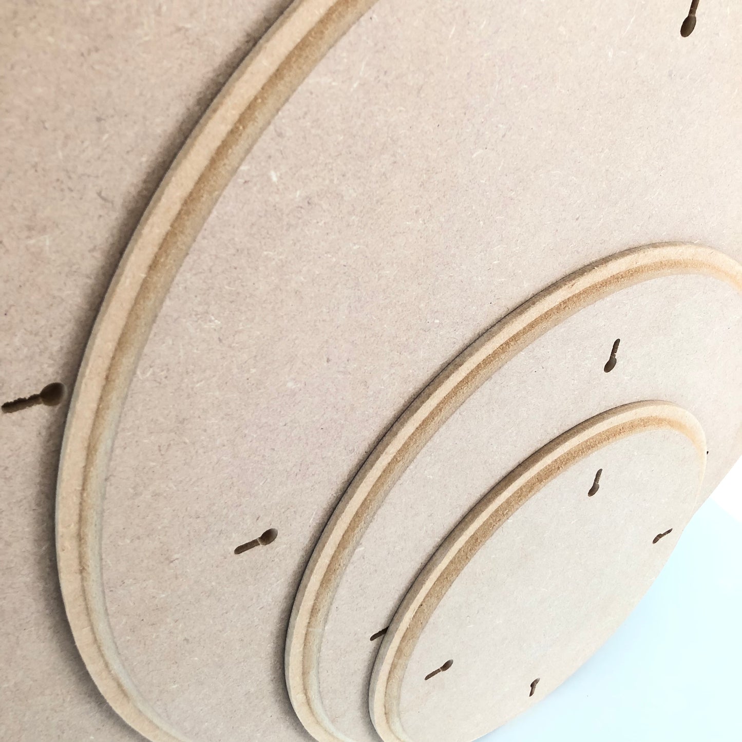 Circle 12mm MDF Wall Art Blanks