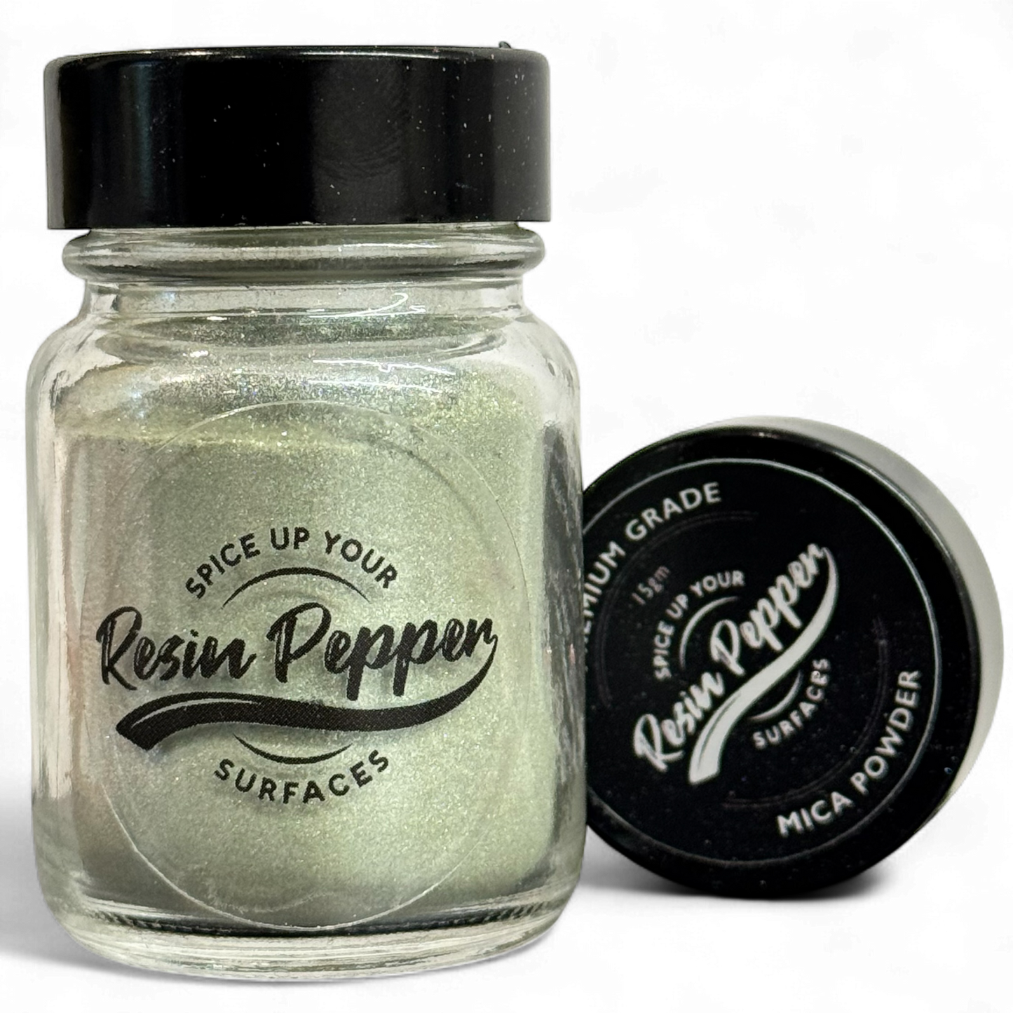 Premium Grade Mica Powder, Winter Spearmint