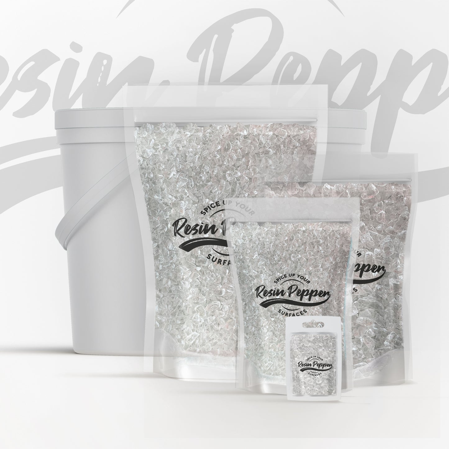 2-6mm Clear Crushed Glass