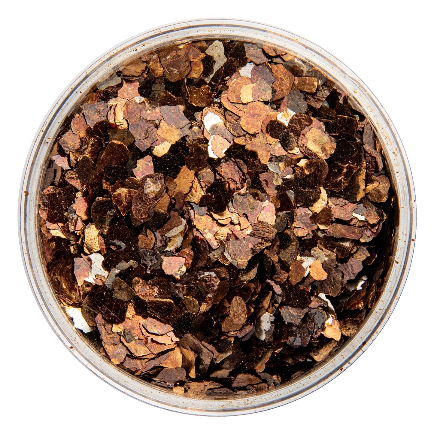 Large Mica Flakes, Bronze