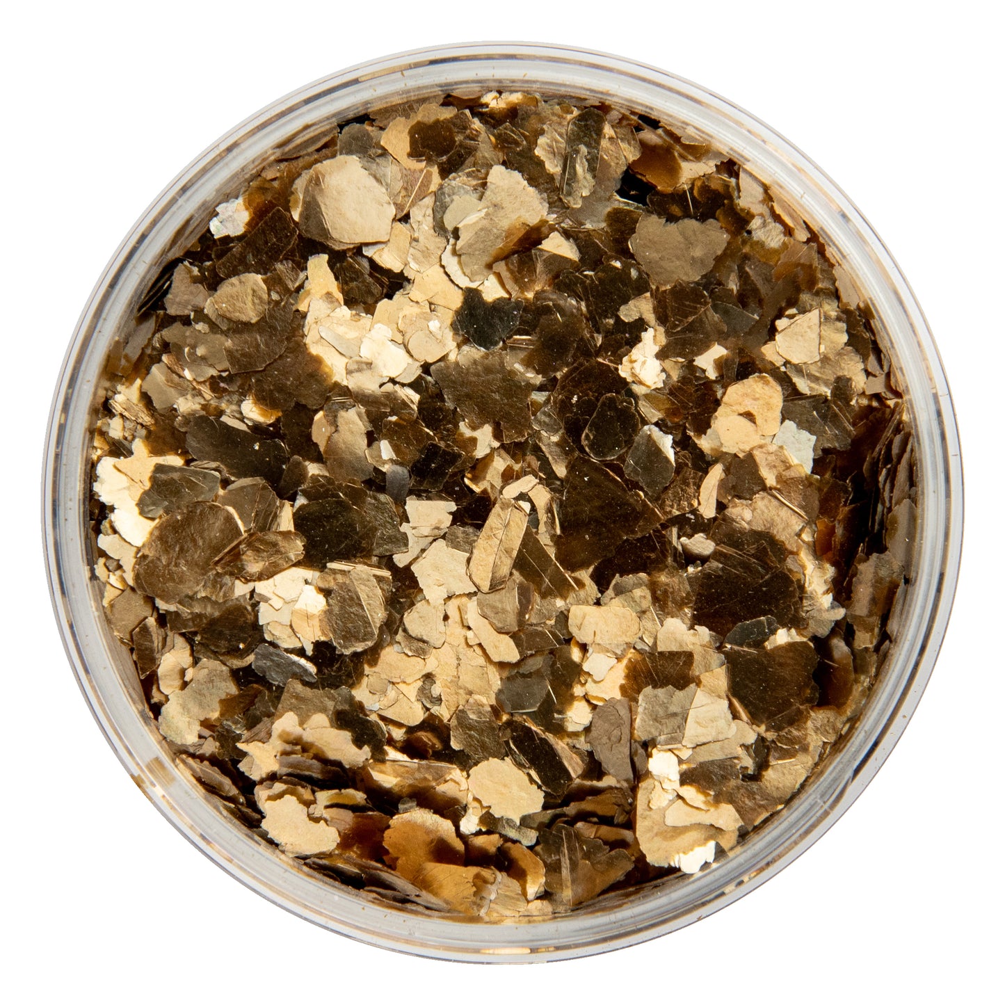 Large Mica Flakes, Gold