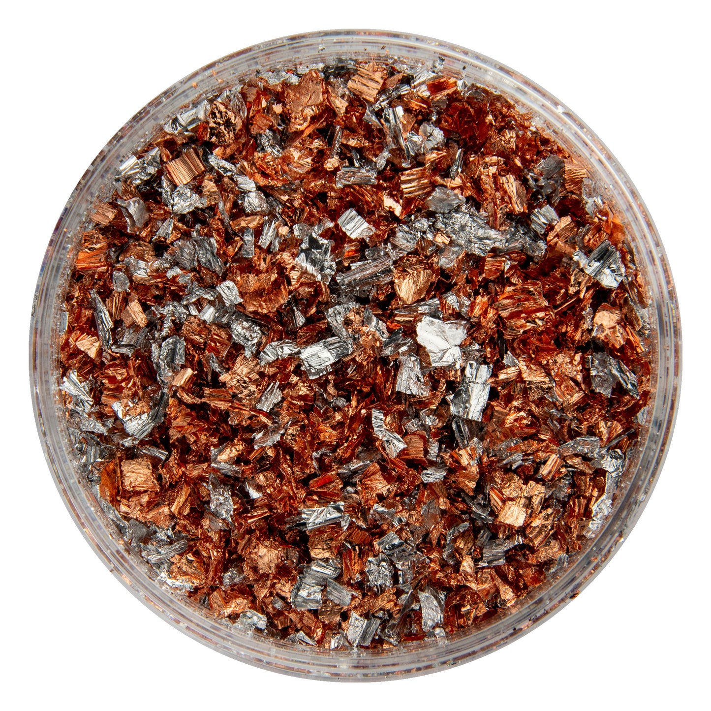 Metal leaf Flakes Copper and Silver