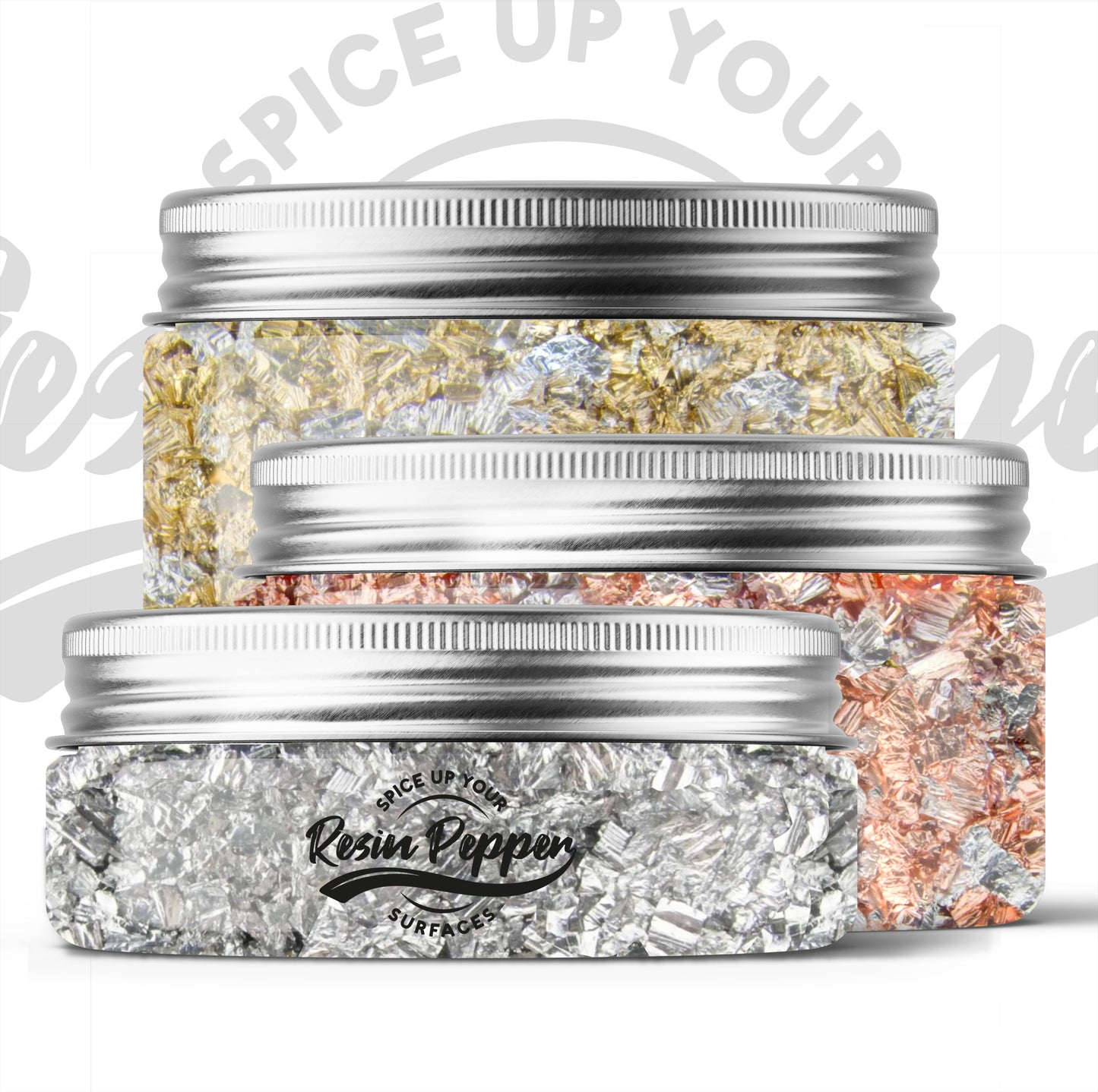 Metal leaf Flakes Gold