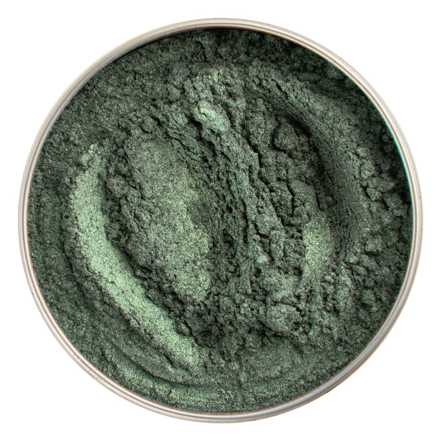 Mica Pigment Powder, Green Glitz, No.6