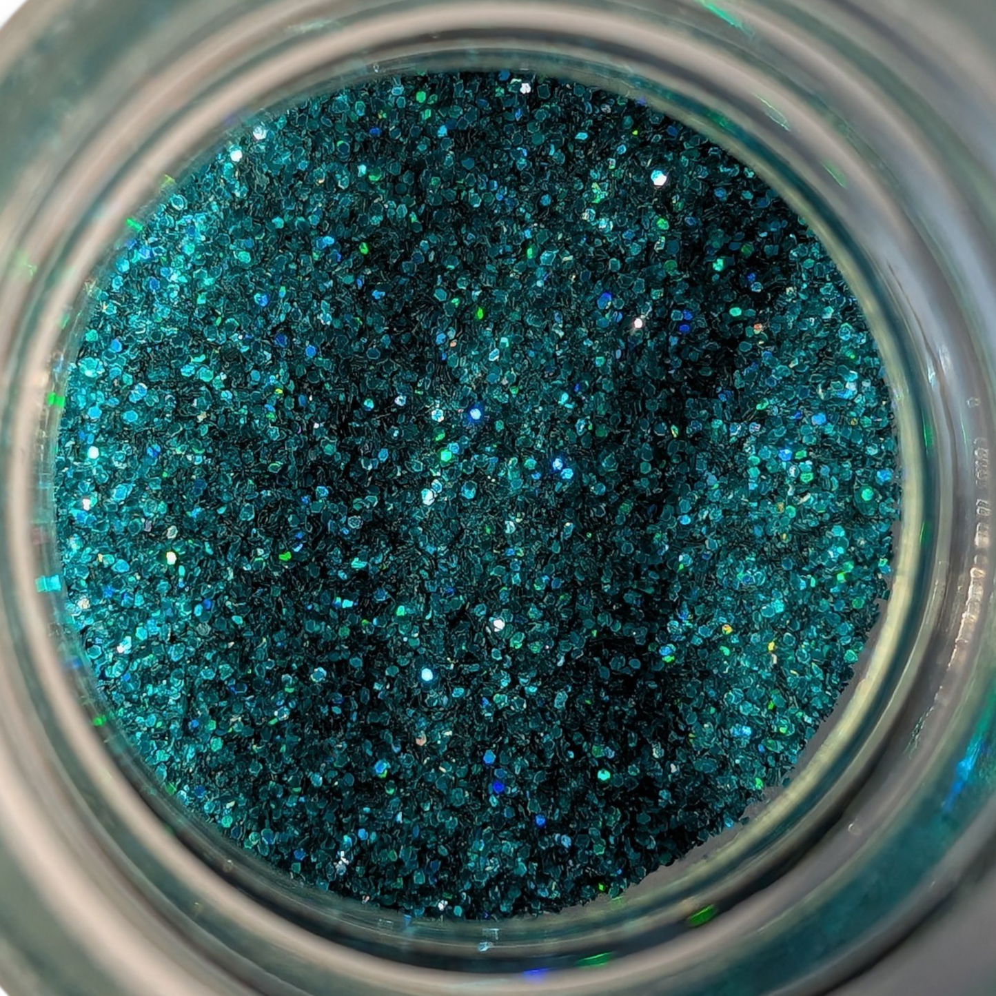 Turquoise holographic fine glitter