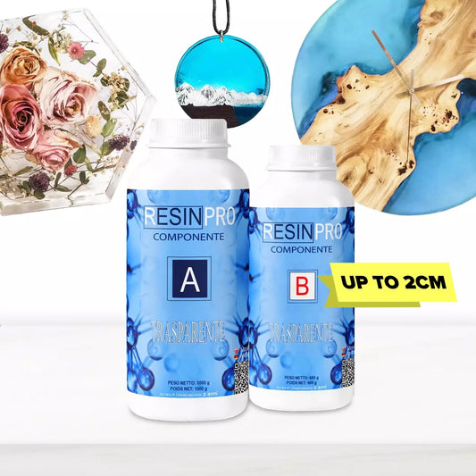 “Trasparente” – Multipurpose Clear Epoxy Resin | Casting Up to 2cm