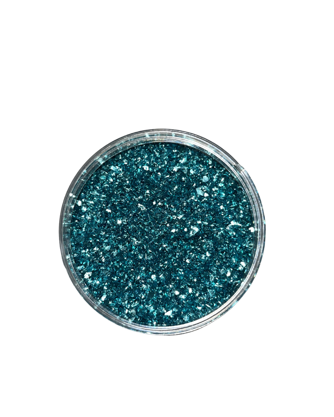 Caribbean Blue Coloured Glass Chips