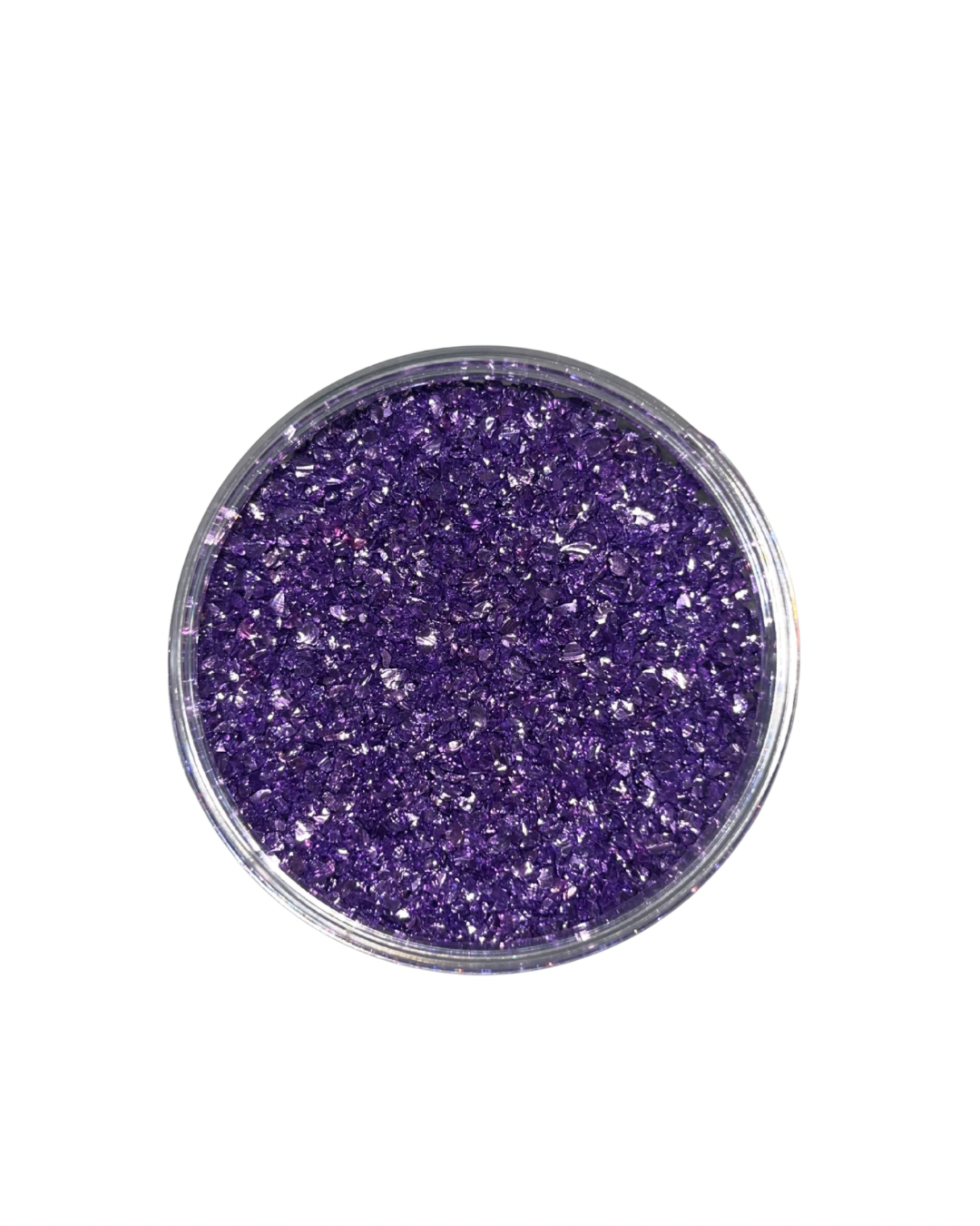 Vibrant Purple Glass Coloured Chips