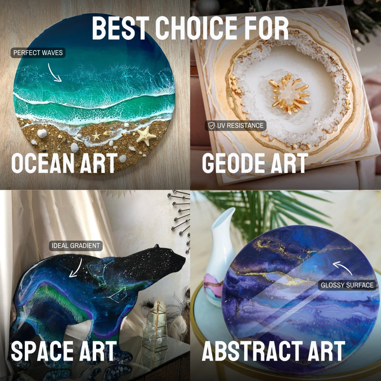 “Art Pro Deluxe” – Ultra-High Viscosity Epoxy Resin For Artists