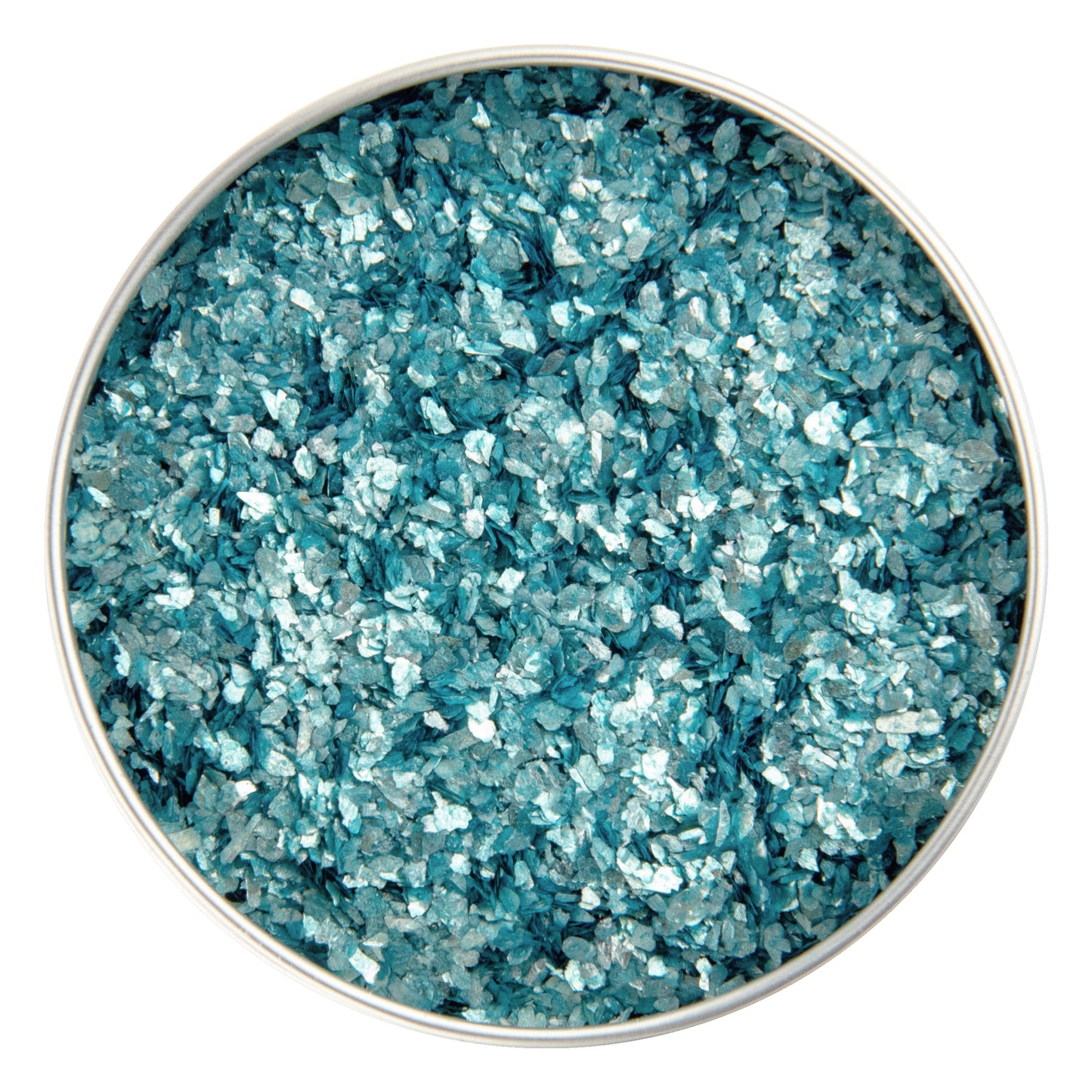 Fine Mica Flakes, Teal, No.11
