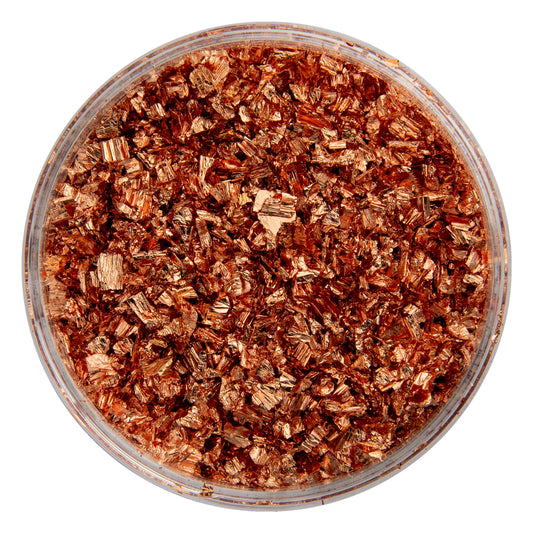 Metal Leaf Flakes Copper