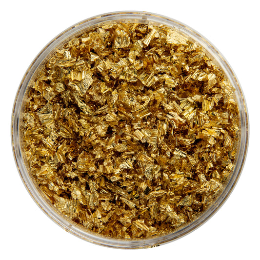 Metal leaf Flakes Gold